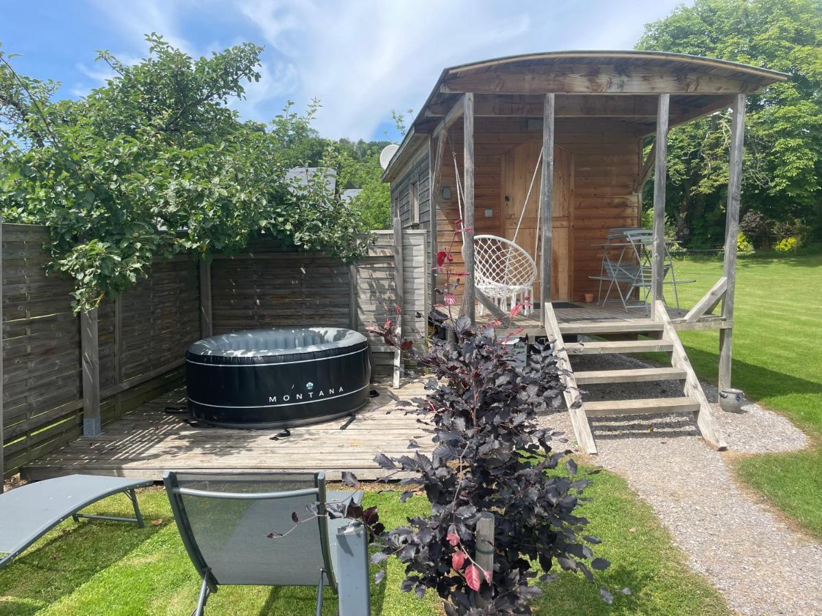 La Maison Du Bonheur Roulotte Guest House Saint-Ouen-sous-Bailly ภายนอก รูปภาพ
